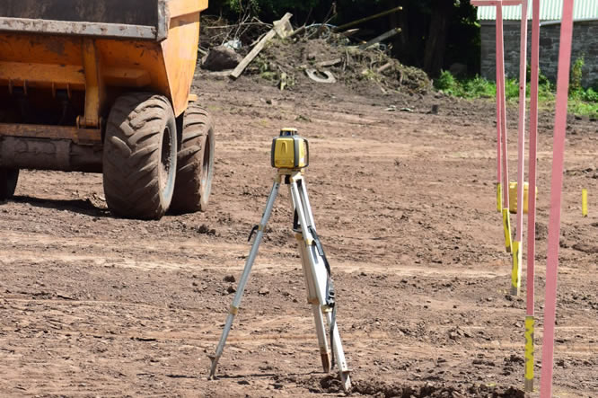 groundworks project for commercial building development in Bristol