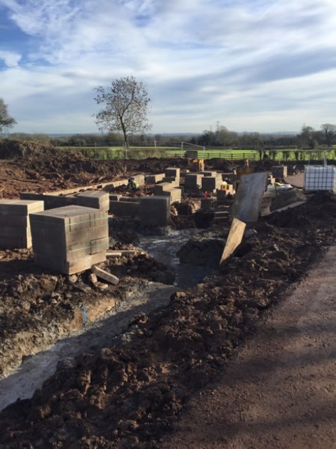 Groundworks preparation, Bristol